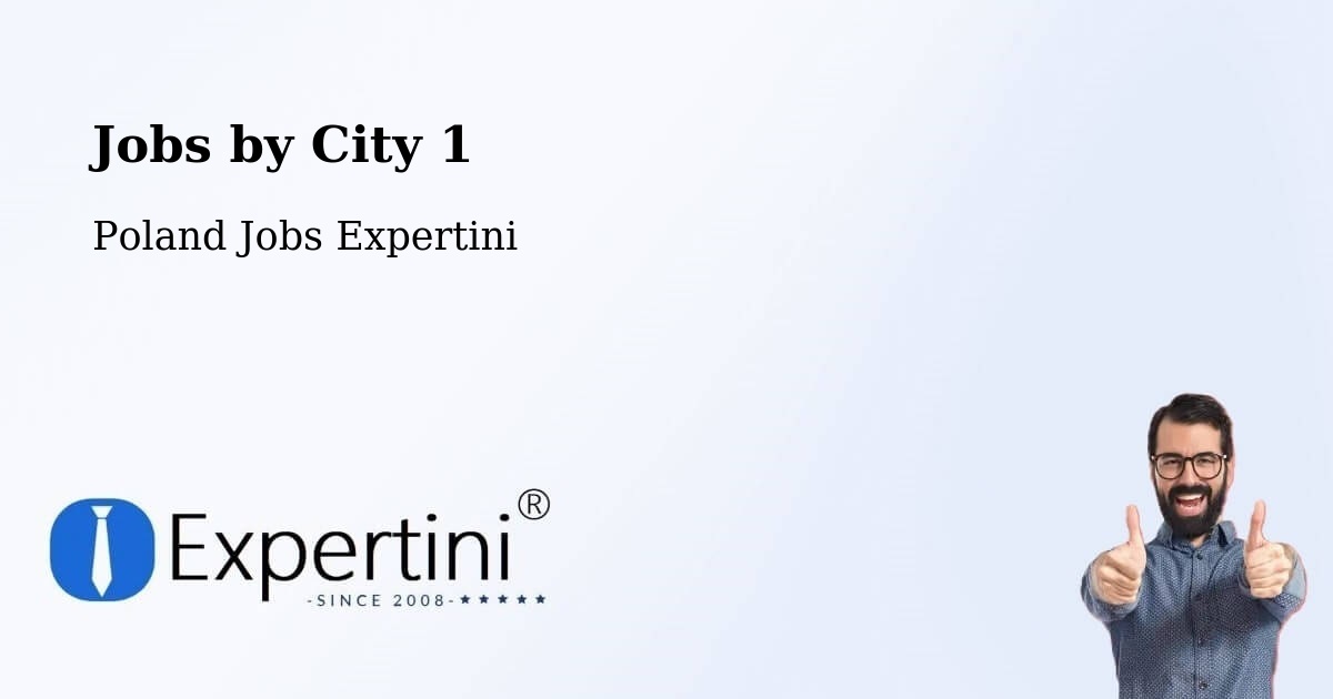 City Jobs in Poland - Expertini